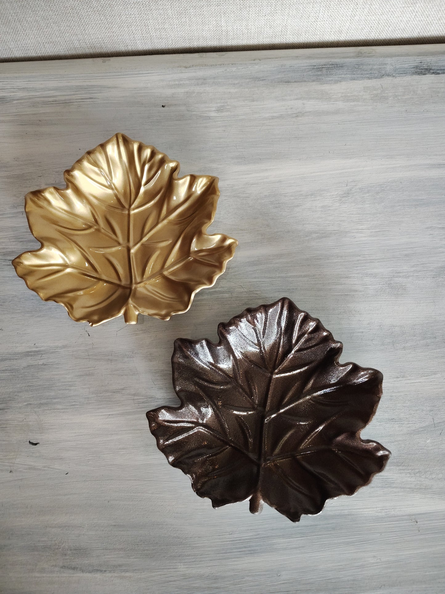 Fall Leaf Trinket Tray
