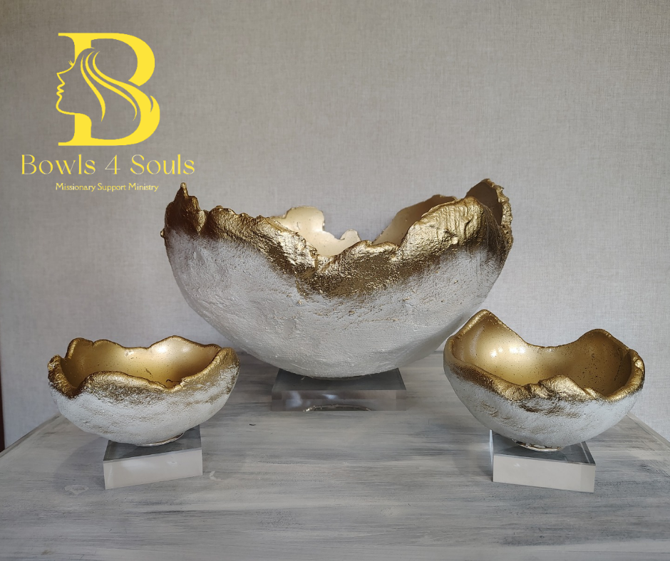 Large Concrete Bowls