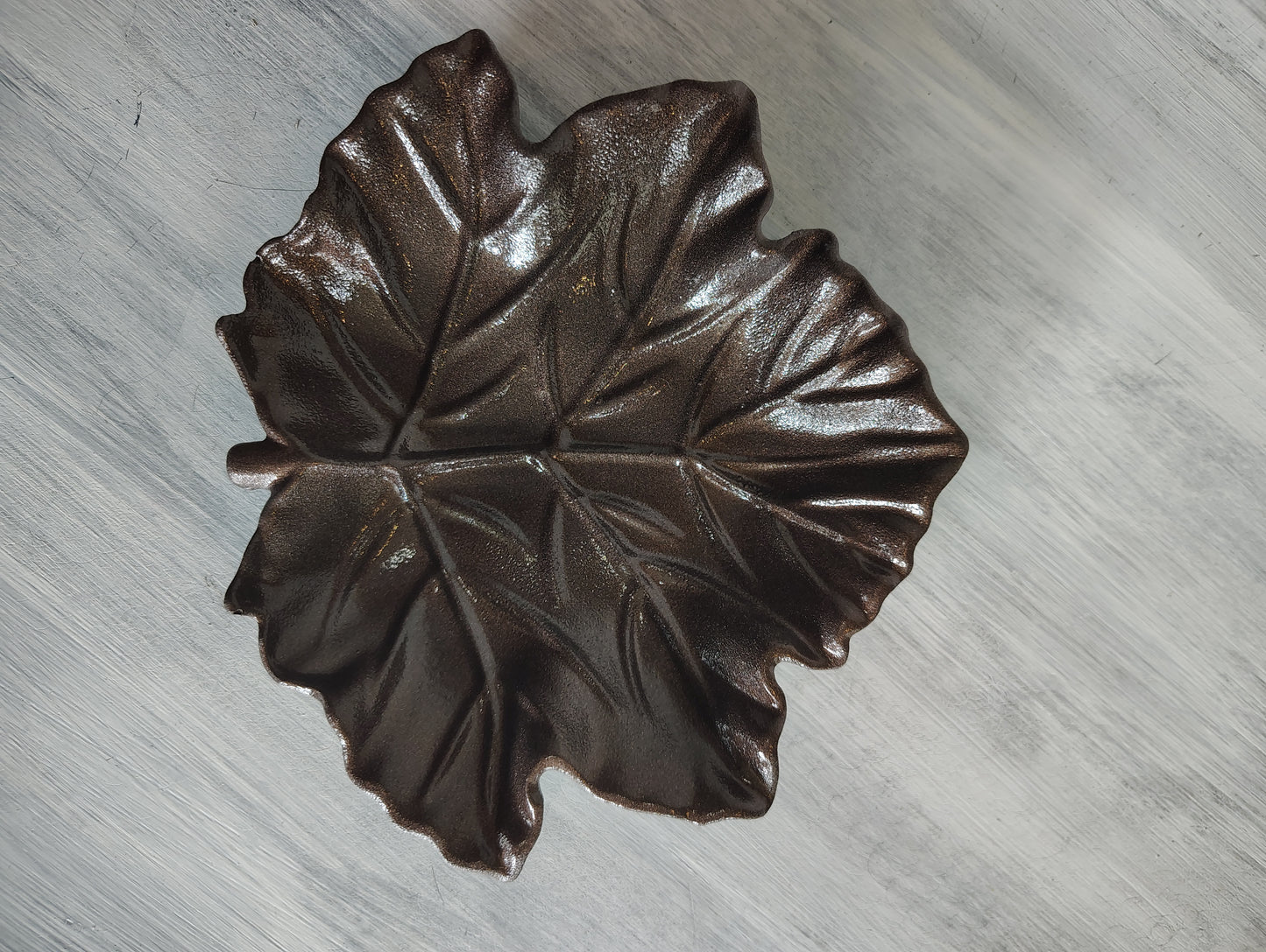 Fall Leaf Trinket Tray