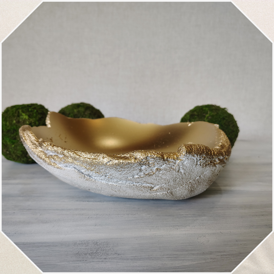 Concrete Cross Bowl